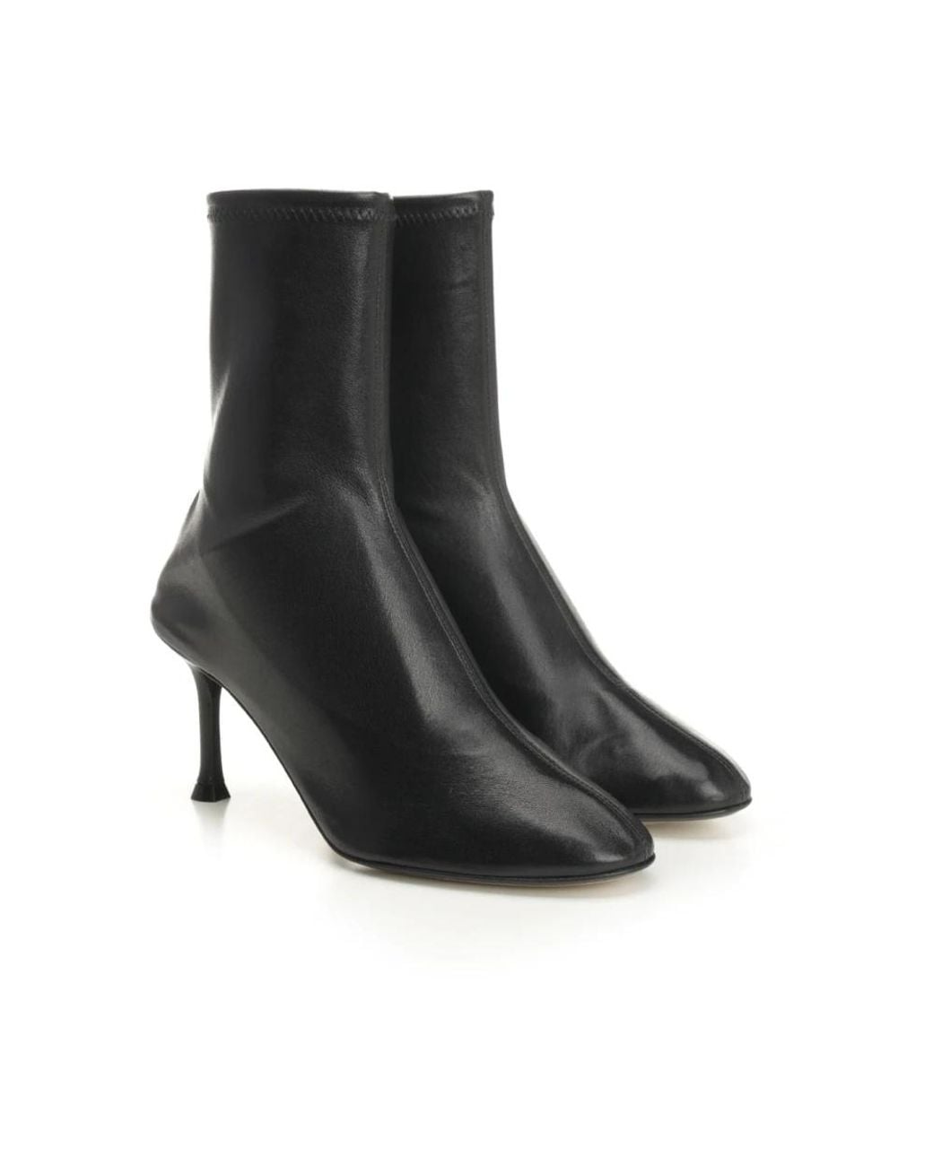 ALEVI Black Heeled Boots