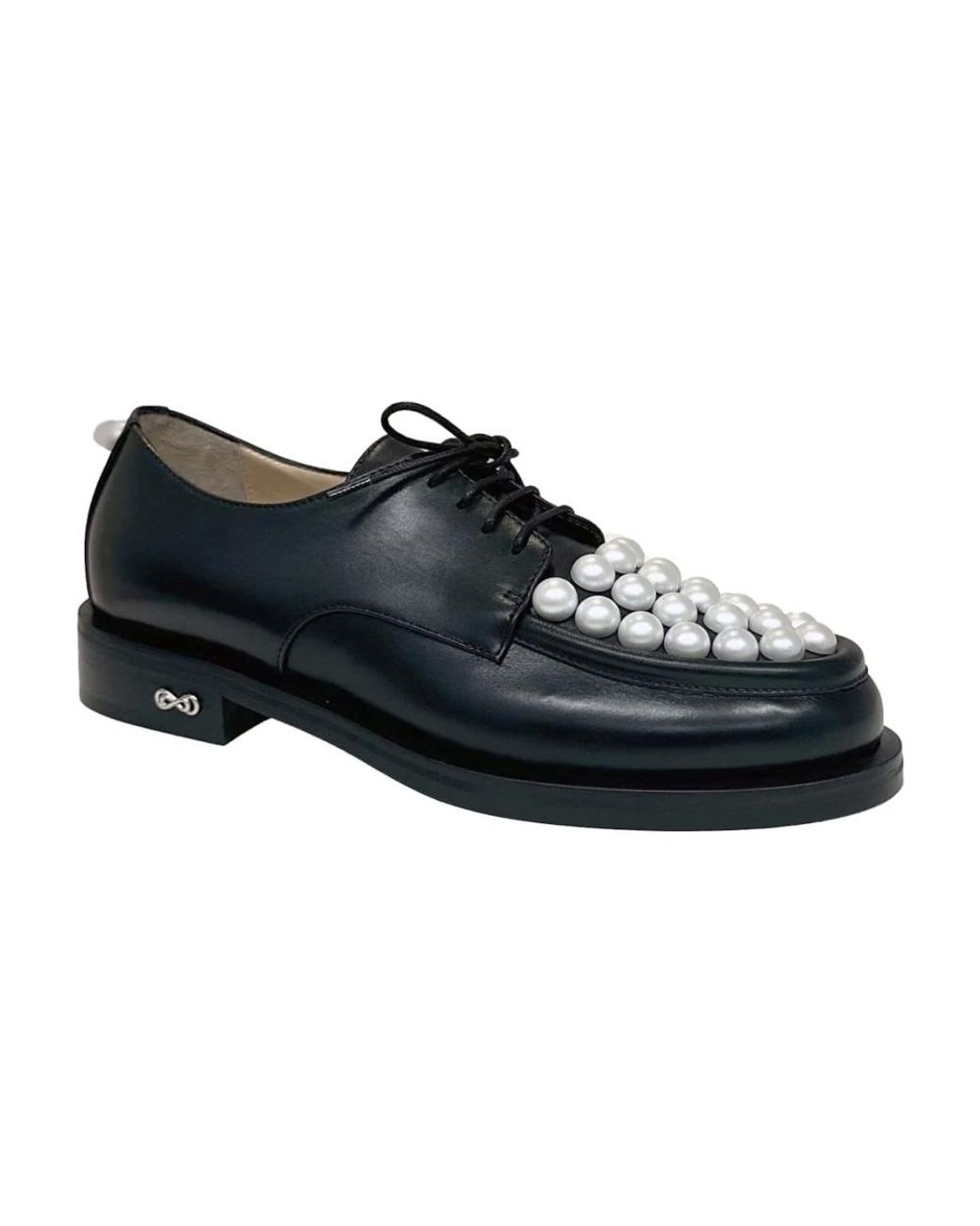 Mach & Mach Black Laced Shoes