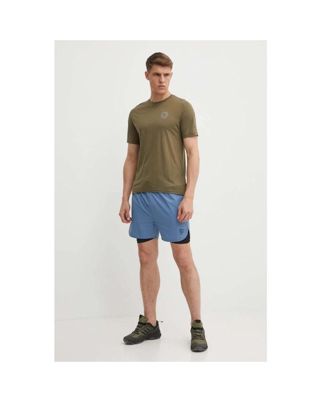 Running Shorts di Rossignol in Blue da Uomo