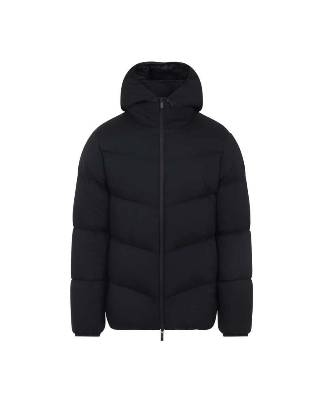 Moncler Jassen ,Zwart ,Zwarte Forez Jas Met Afneembare Capuchon in het Blue voor heren
