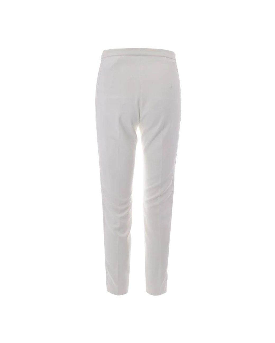 Elisabetta Franchi Gray Slim-Fit Trousers