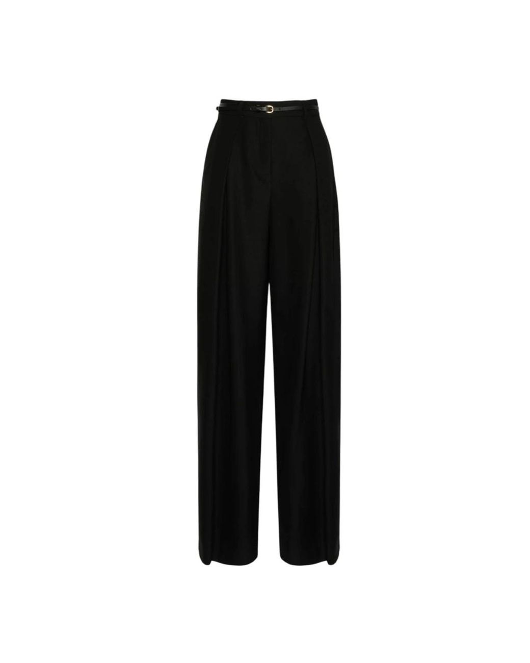 Max Mara Black Wide Trousers