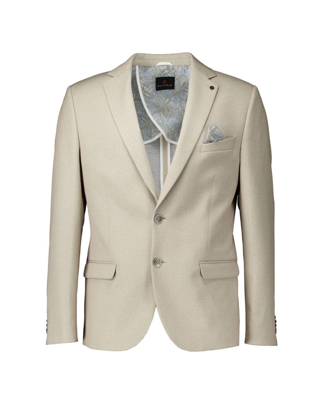 Blazers Zuitable pour homme en coloris Gray