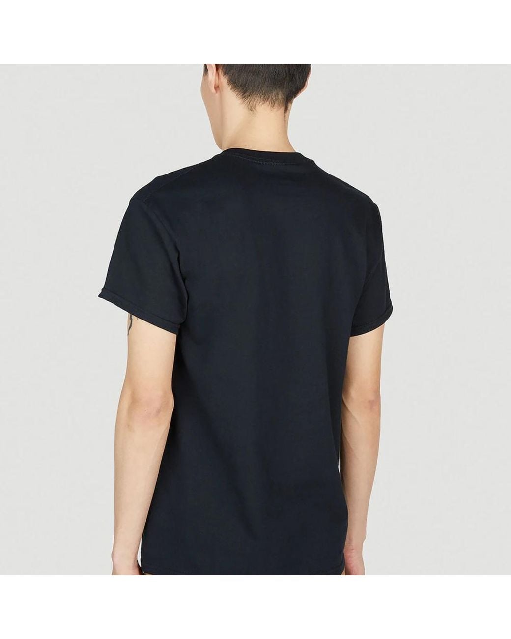 DTF.NYC Black T-Shirts for men