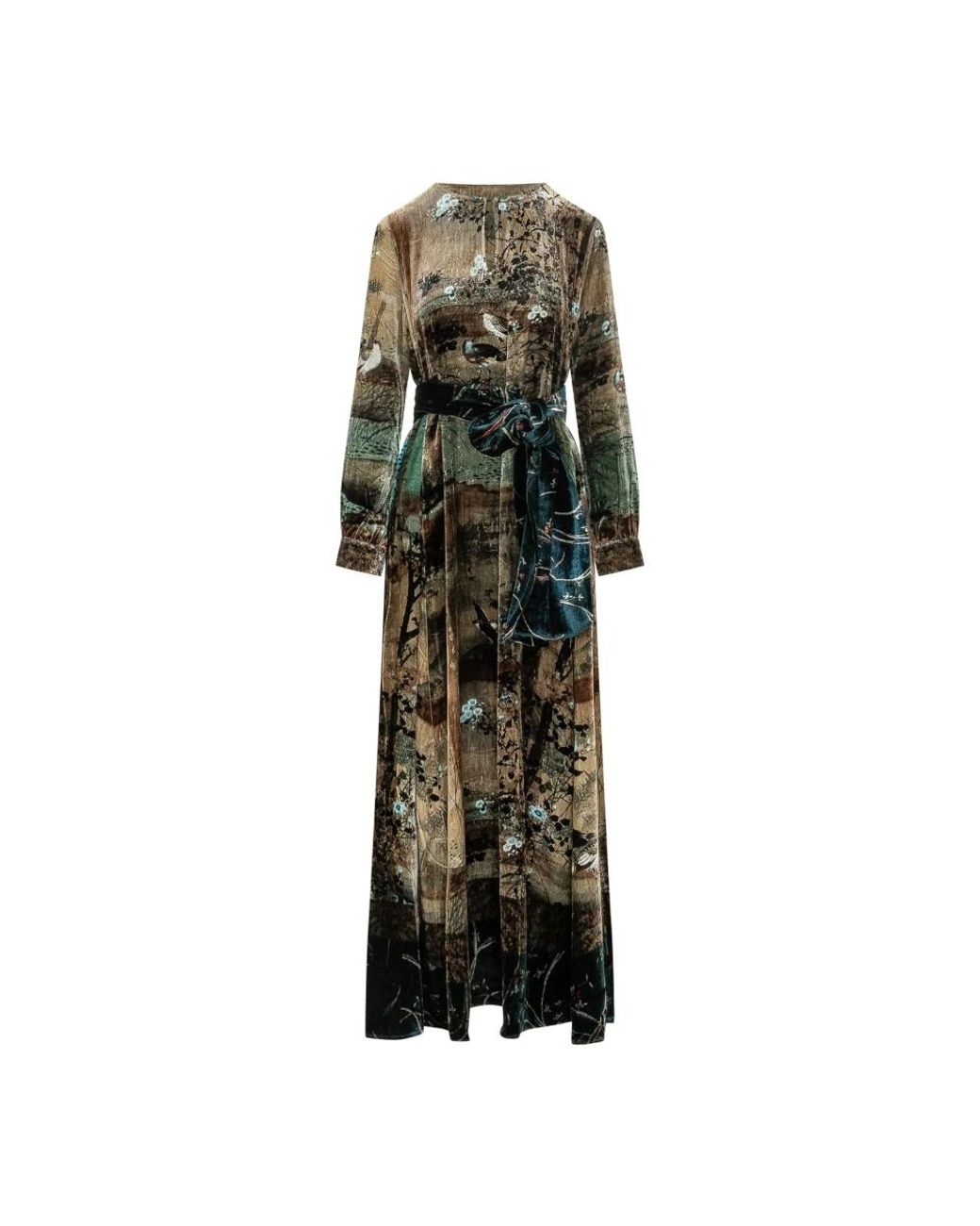 Pierre Louis Mascia Green Maxi Dresses