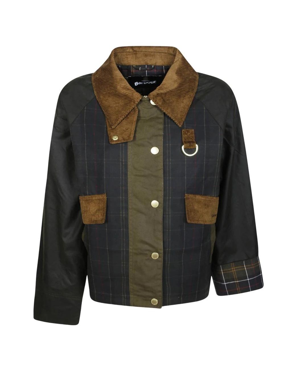 Barbour Irene Wax Jacket in het Green