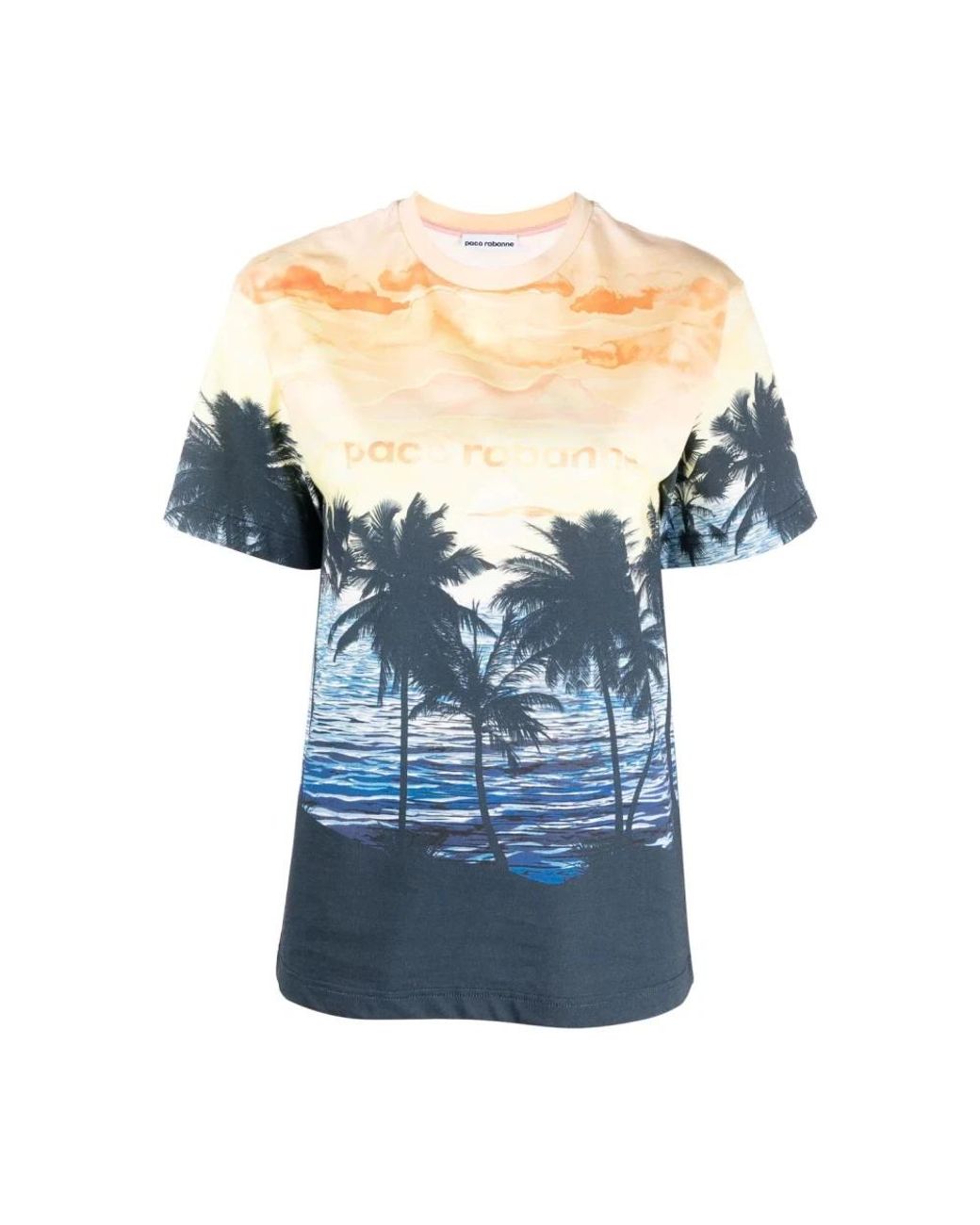 Rabanne Blue T-Shirts