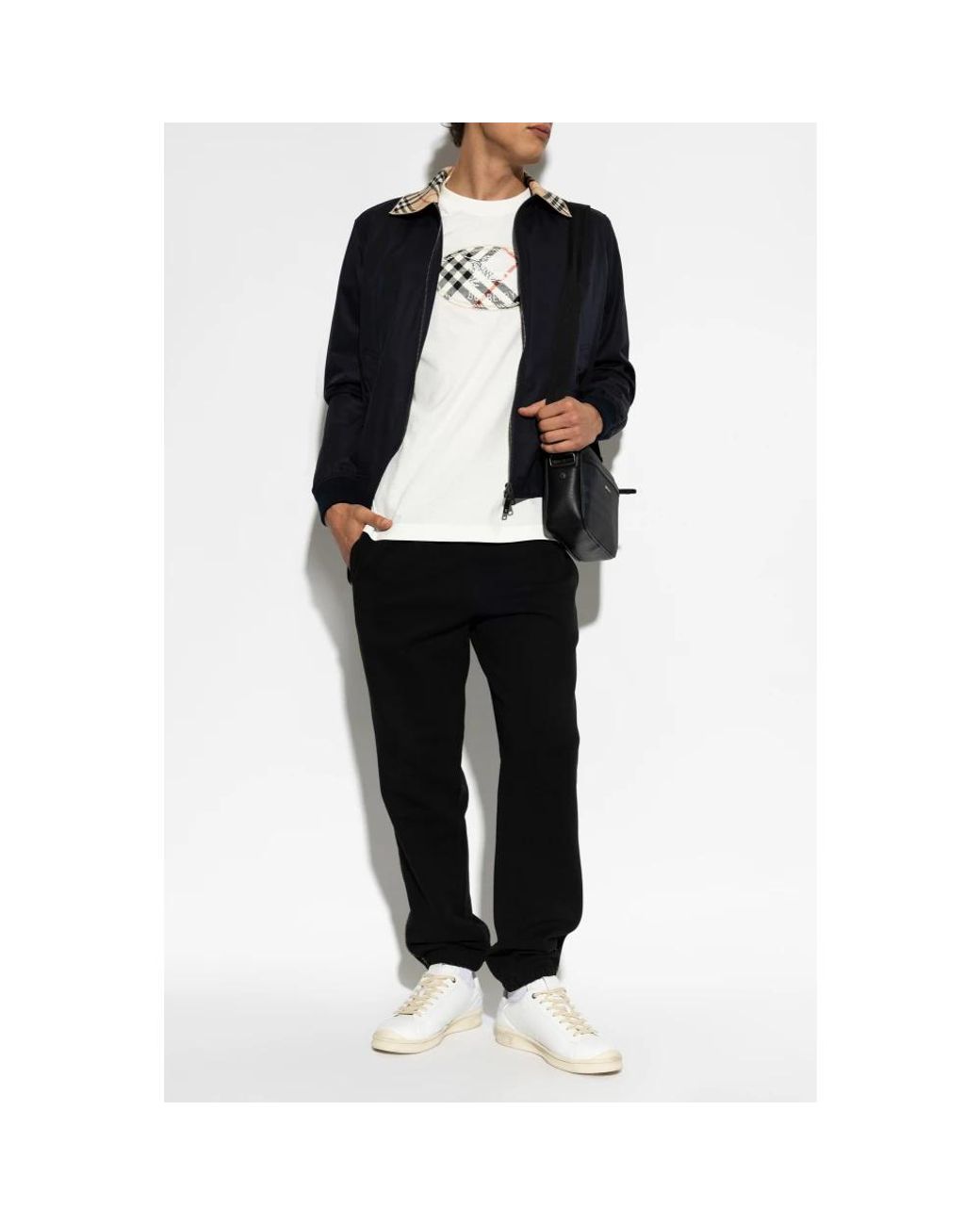 Burberry Black Sweatpants for men