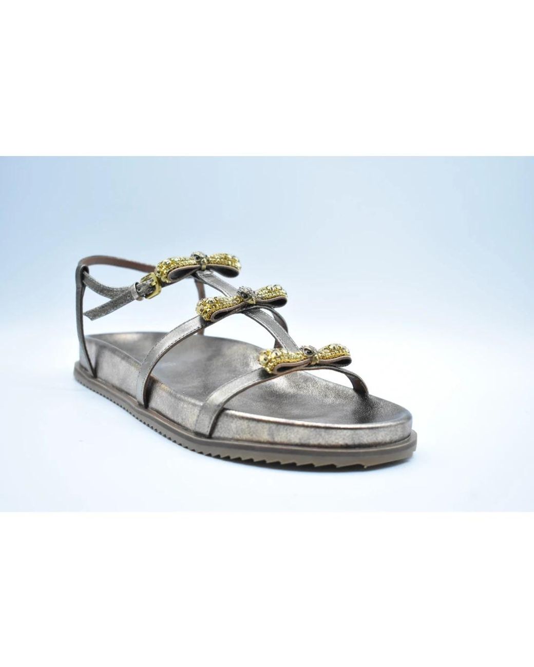 Kurt Geiger Metallic Flat Sandals