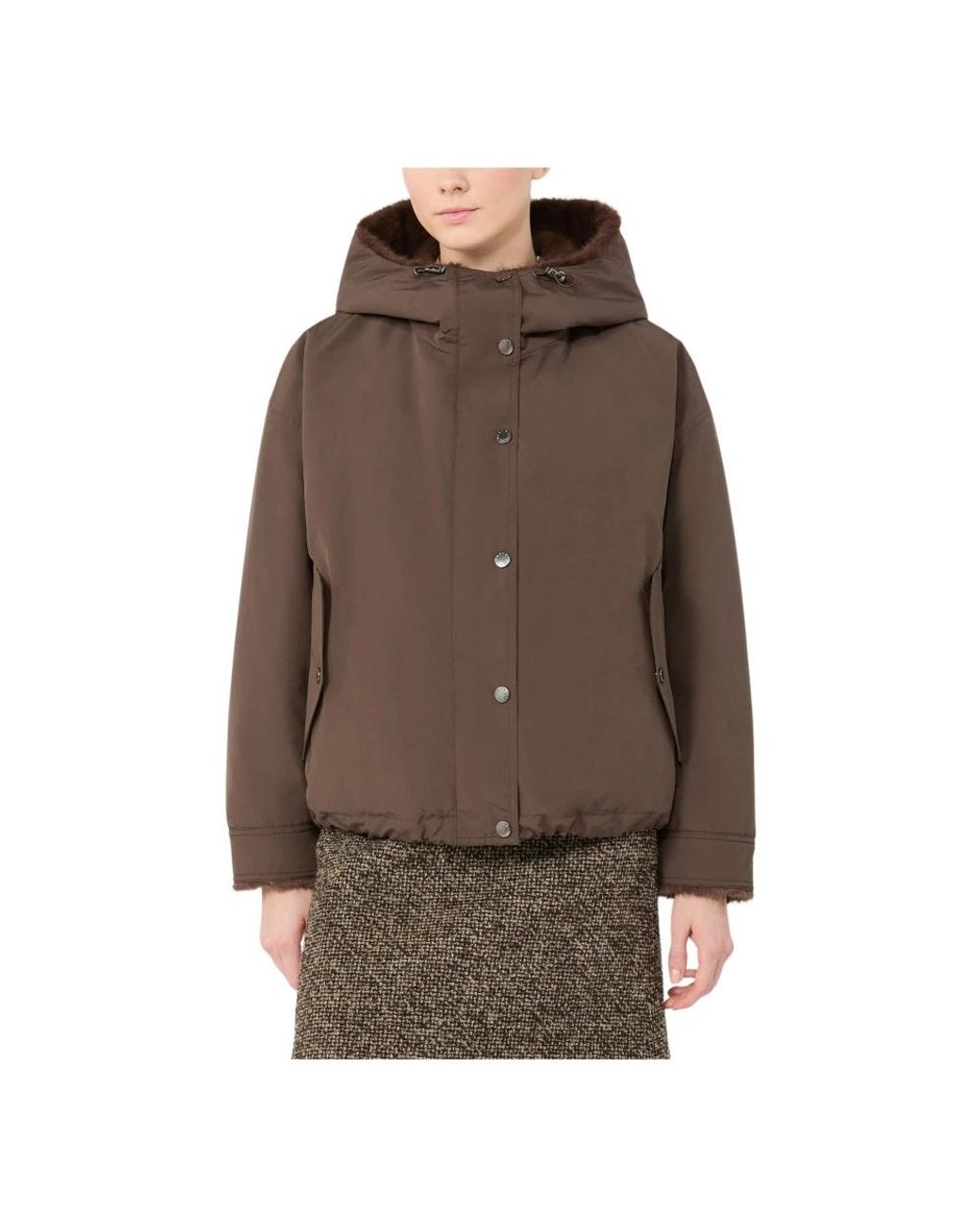 Weekend by Maxmara Brown Winter Jackets