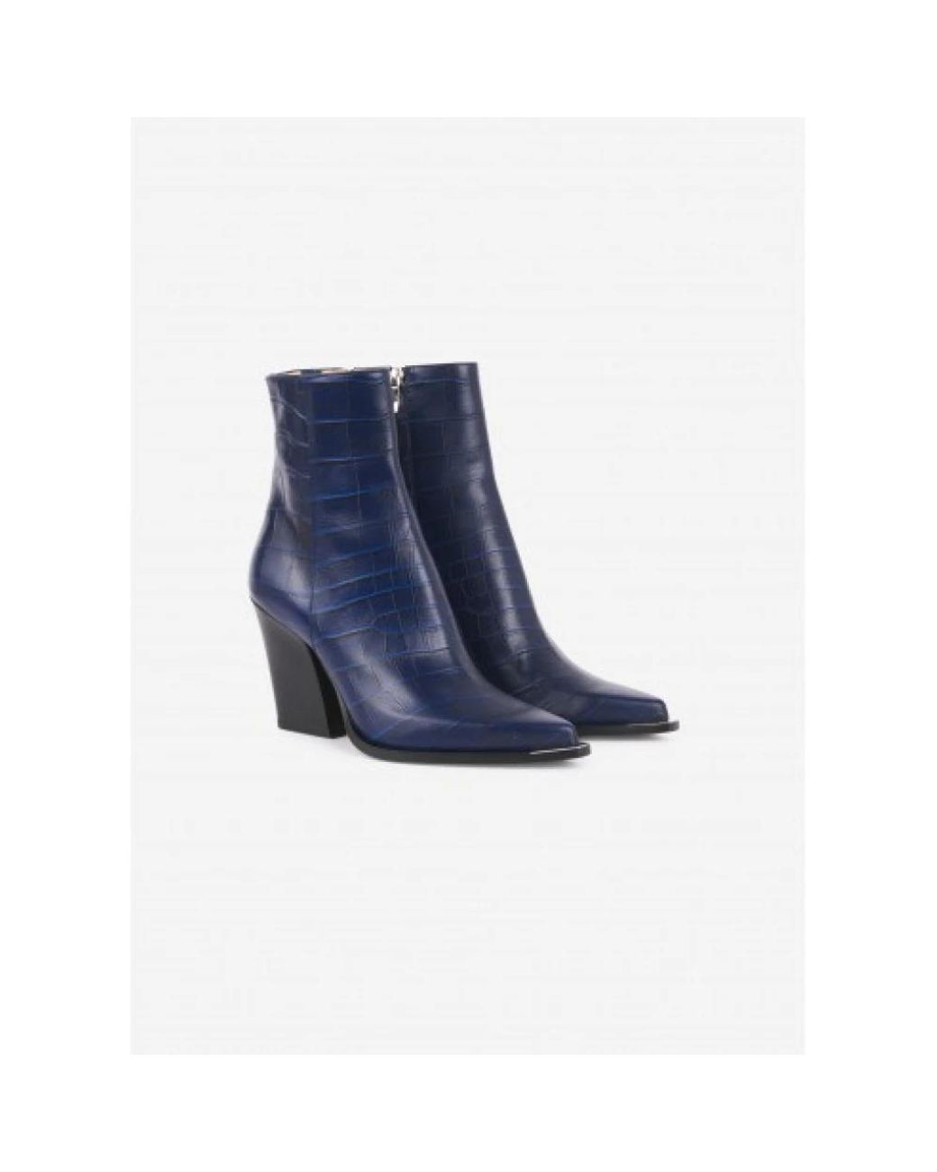 Barbara Bui Blue Heeled Boots