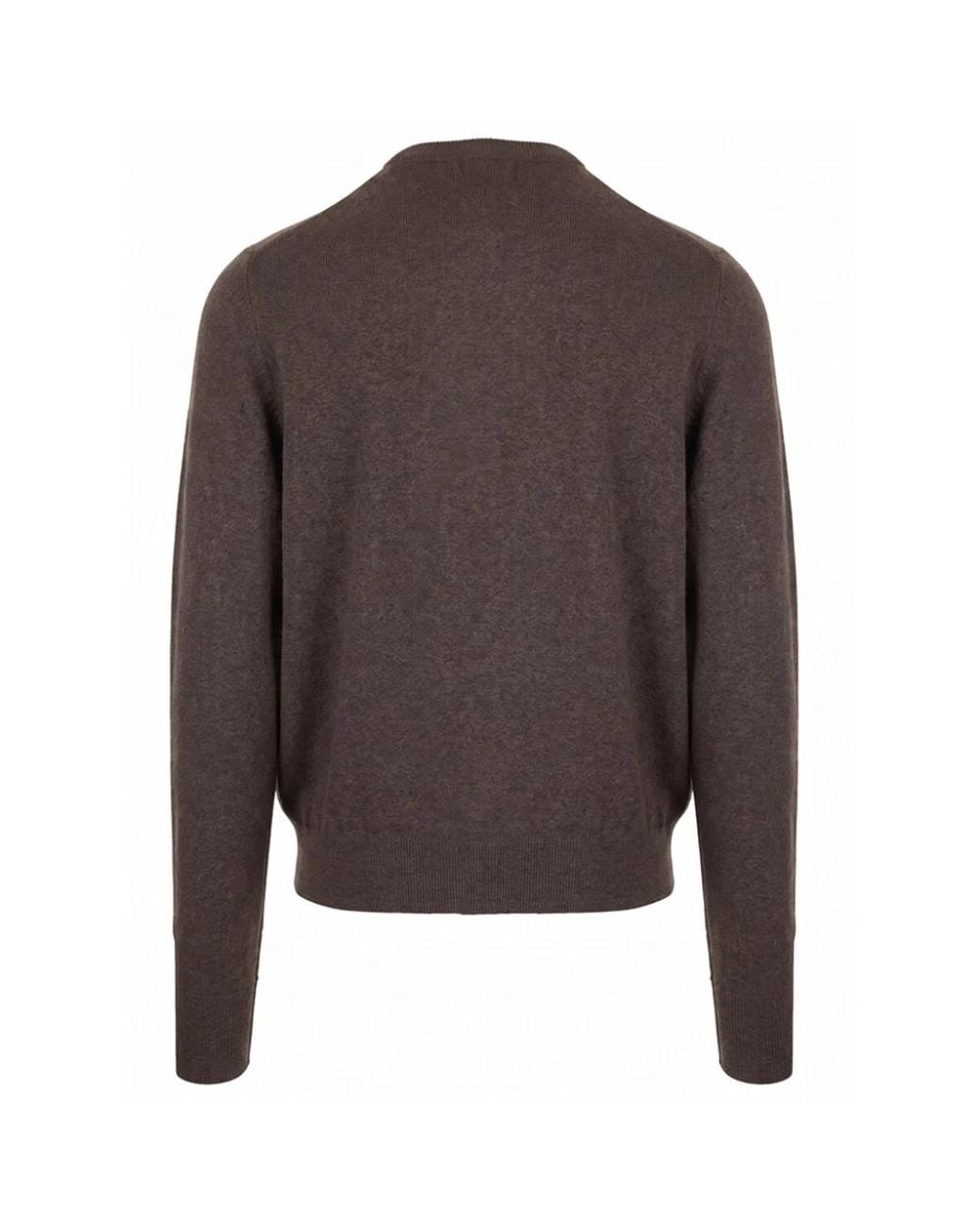 Fedeli Brown Cashmere Knitwear for men