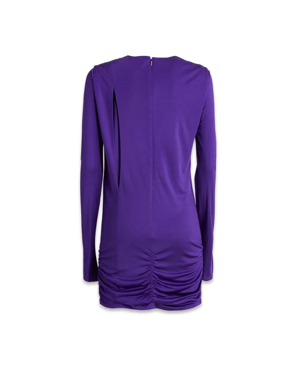 Versace Purple Short Dresses