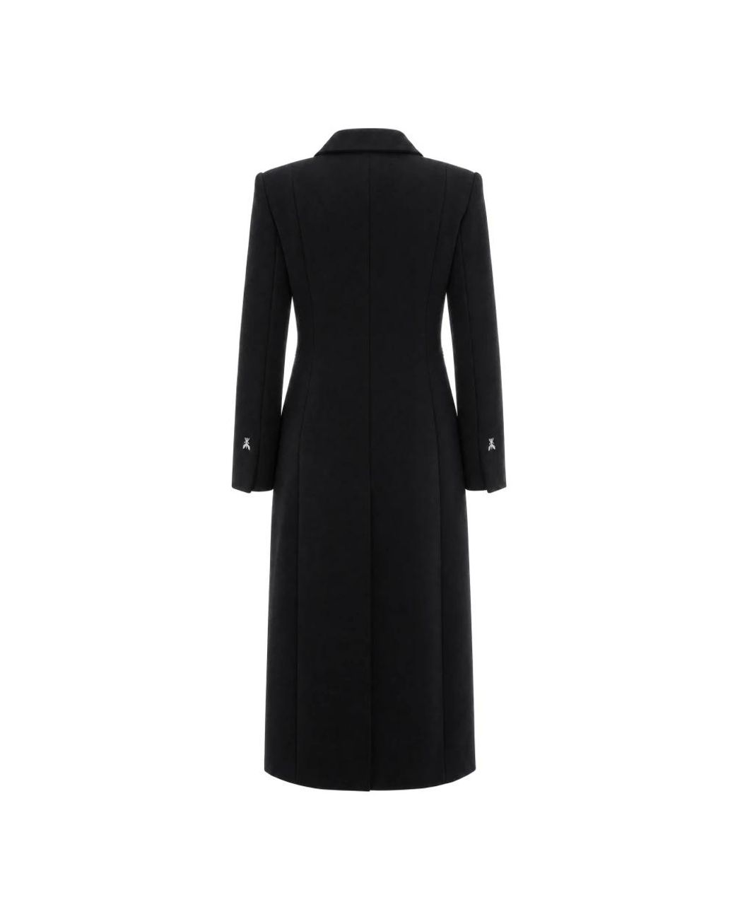 Patrizia Pepe Black Single-Breasted Coats