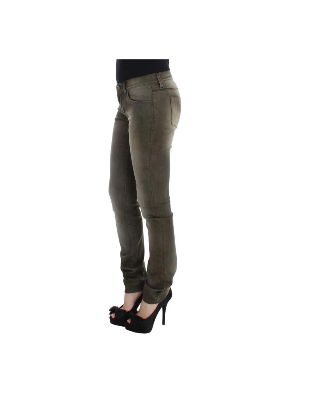 Ermanno Scervino Green Slim Fit Jeans