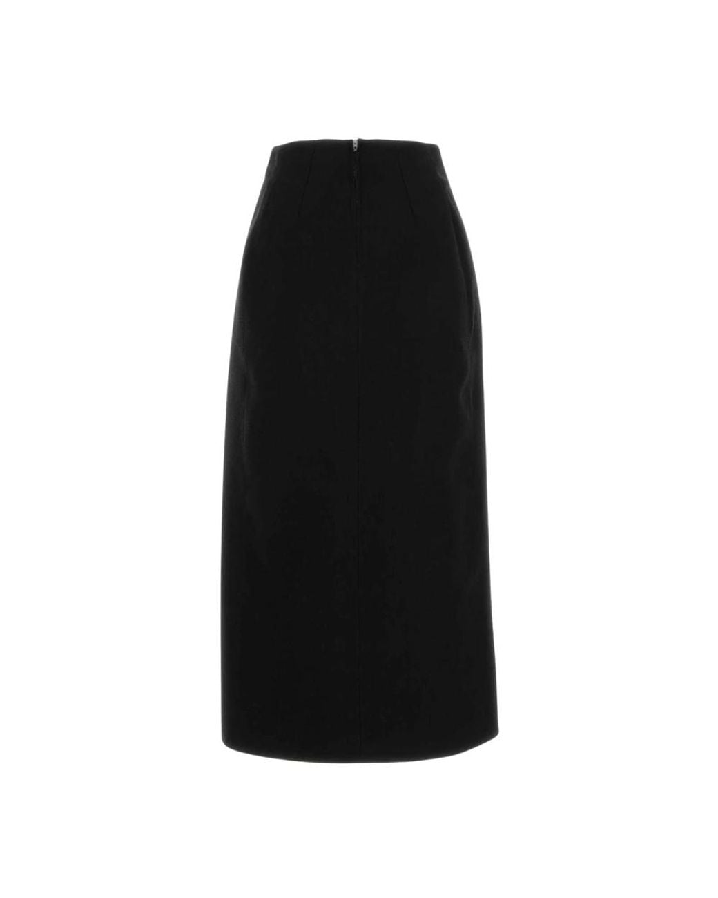 Jil Sander Black Midi Skirts