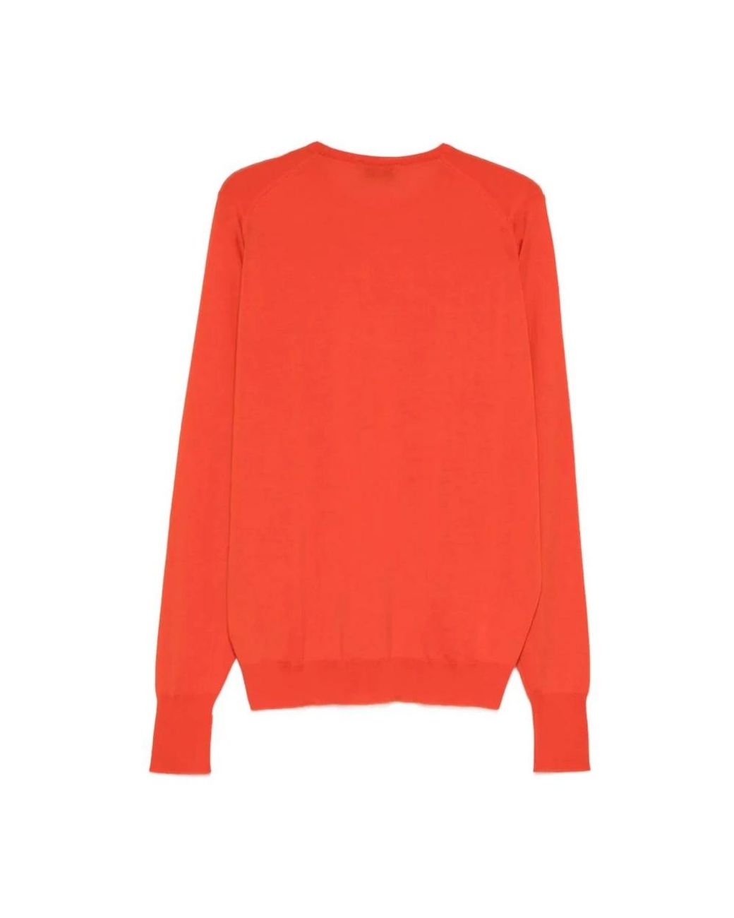 John Smedley Red Round-Neck Knitwear for men