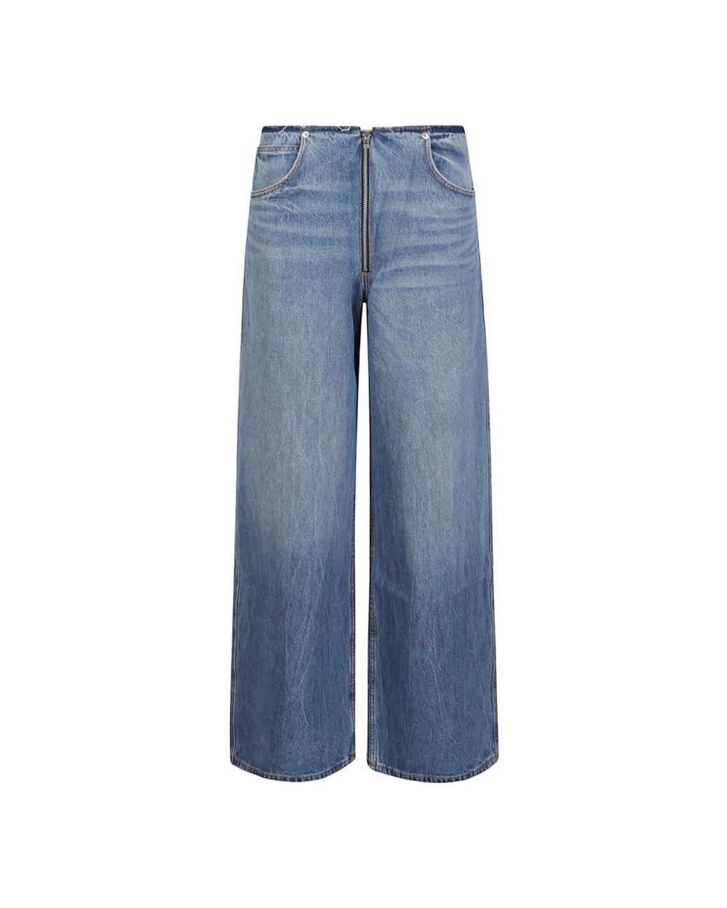 Alexander Wang Blue Wide Jeans