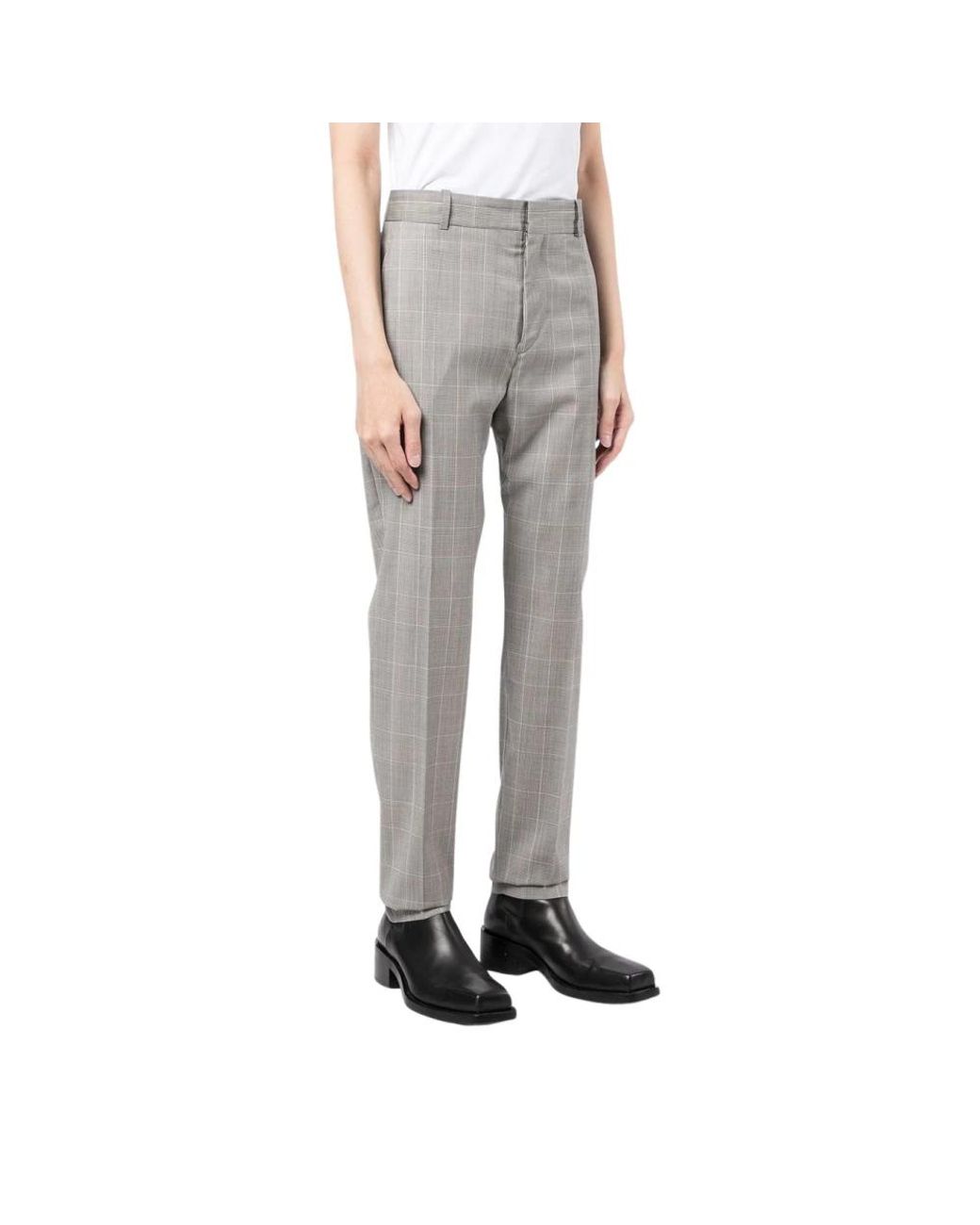 Isabel Marant Gray Straight Trousers for men