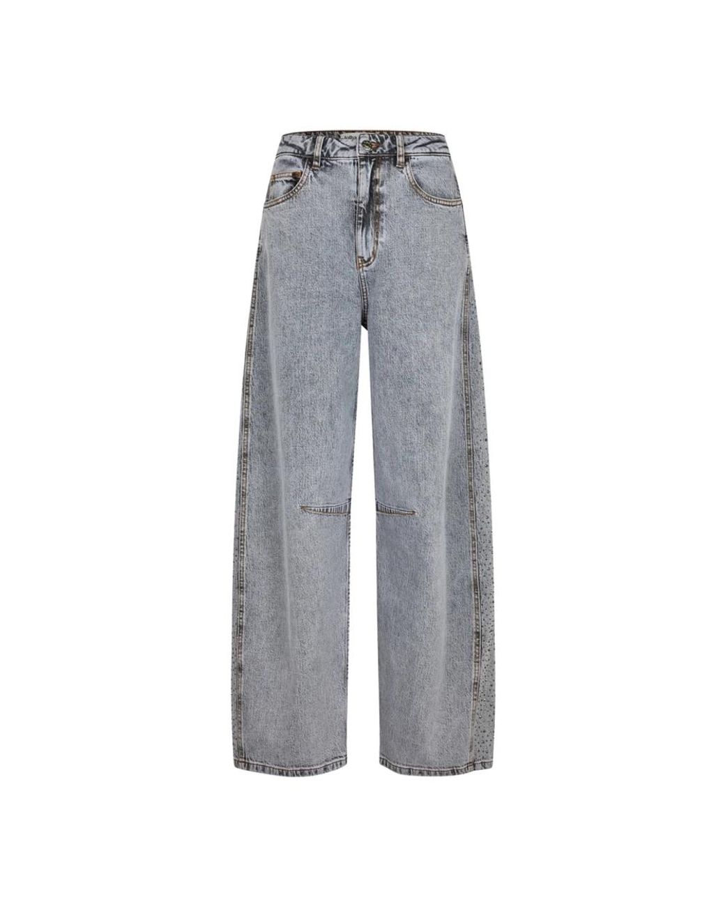 Lolly's Laundry Gray Wide Jeans