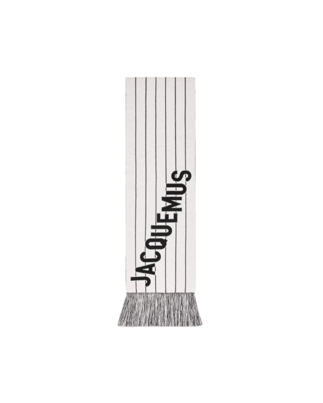 Jacquemus White Winter Scarves