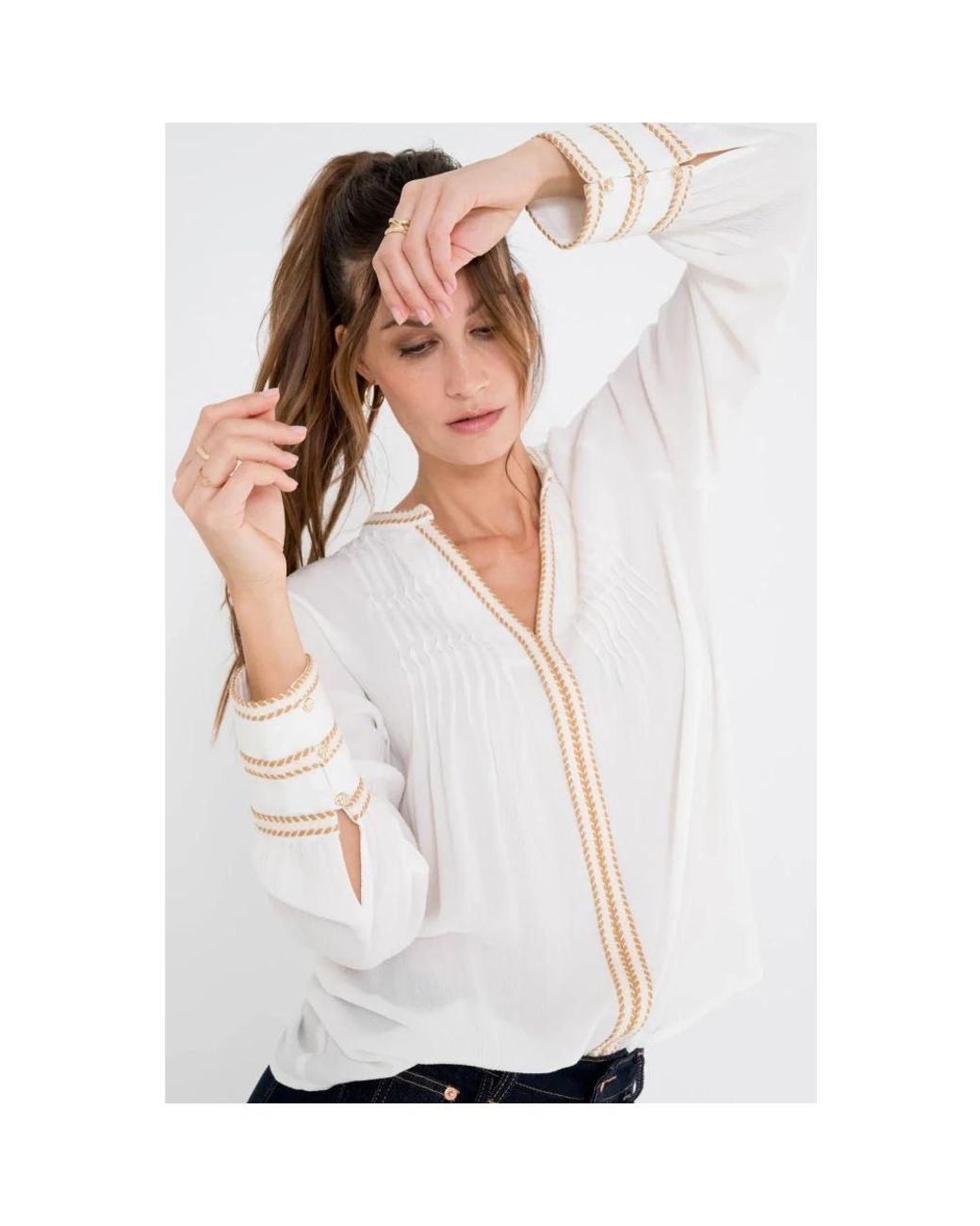 Blouses Maicazz de color White