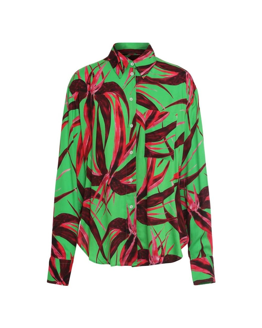 Louisa Ballou Green Shirts
