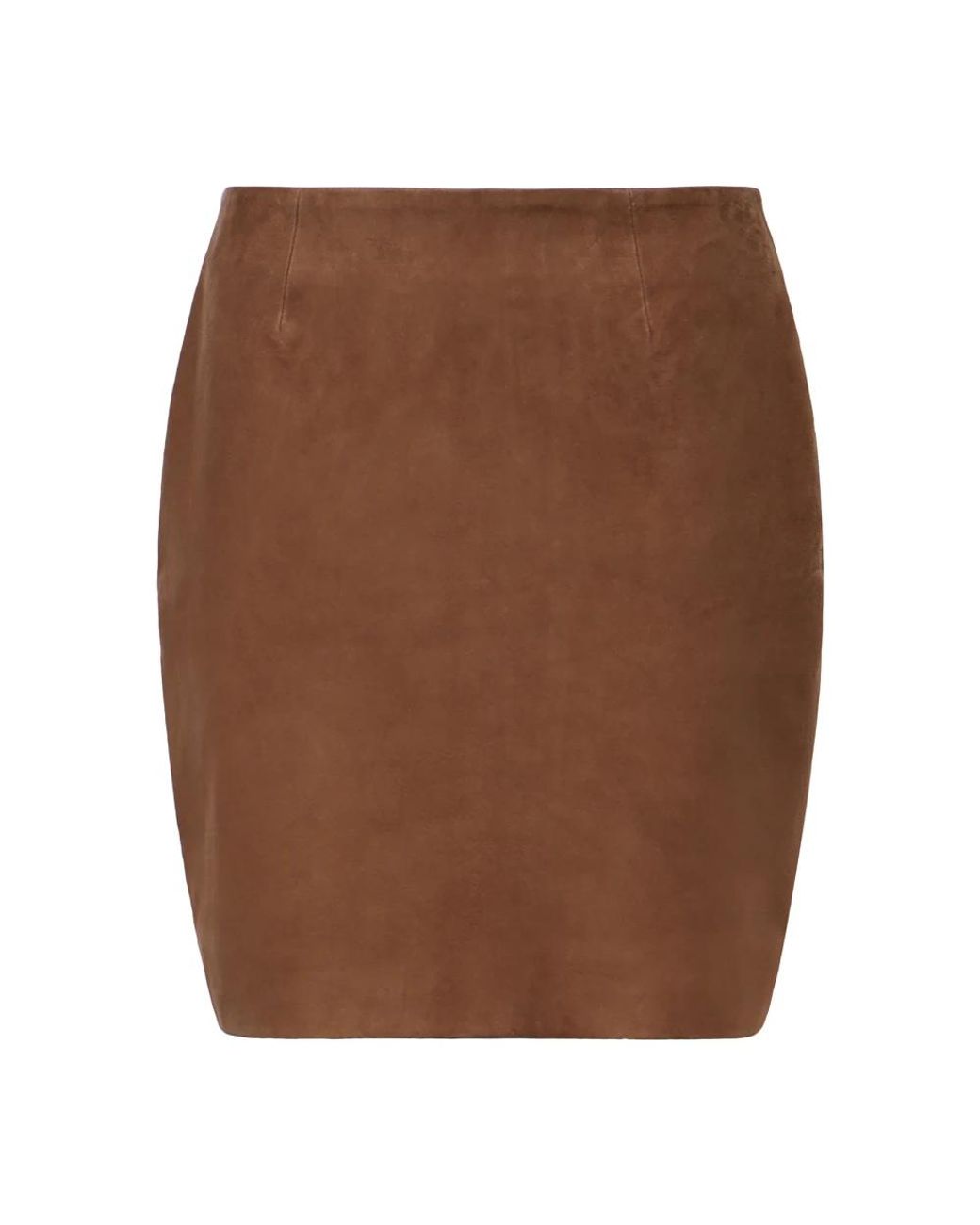 ROTATE BIRGER CHRISTENSEN Brown Leather Skirts
