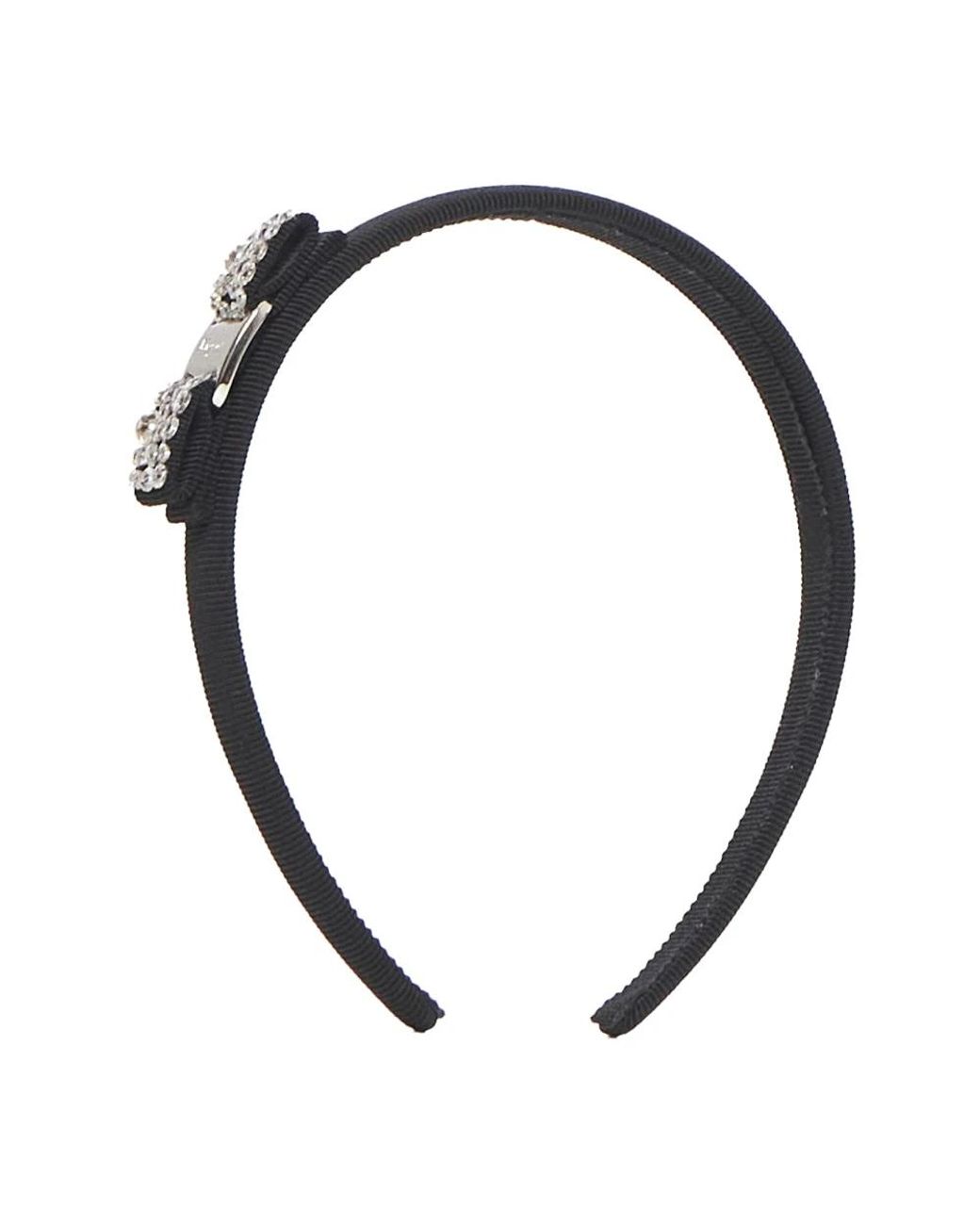 Ferragamo Black Hair Accessories