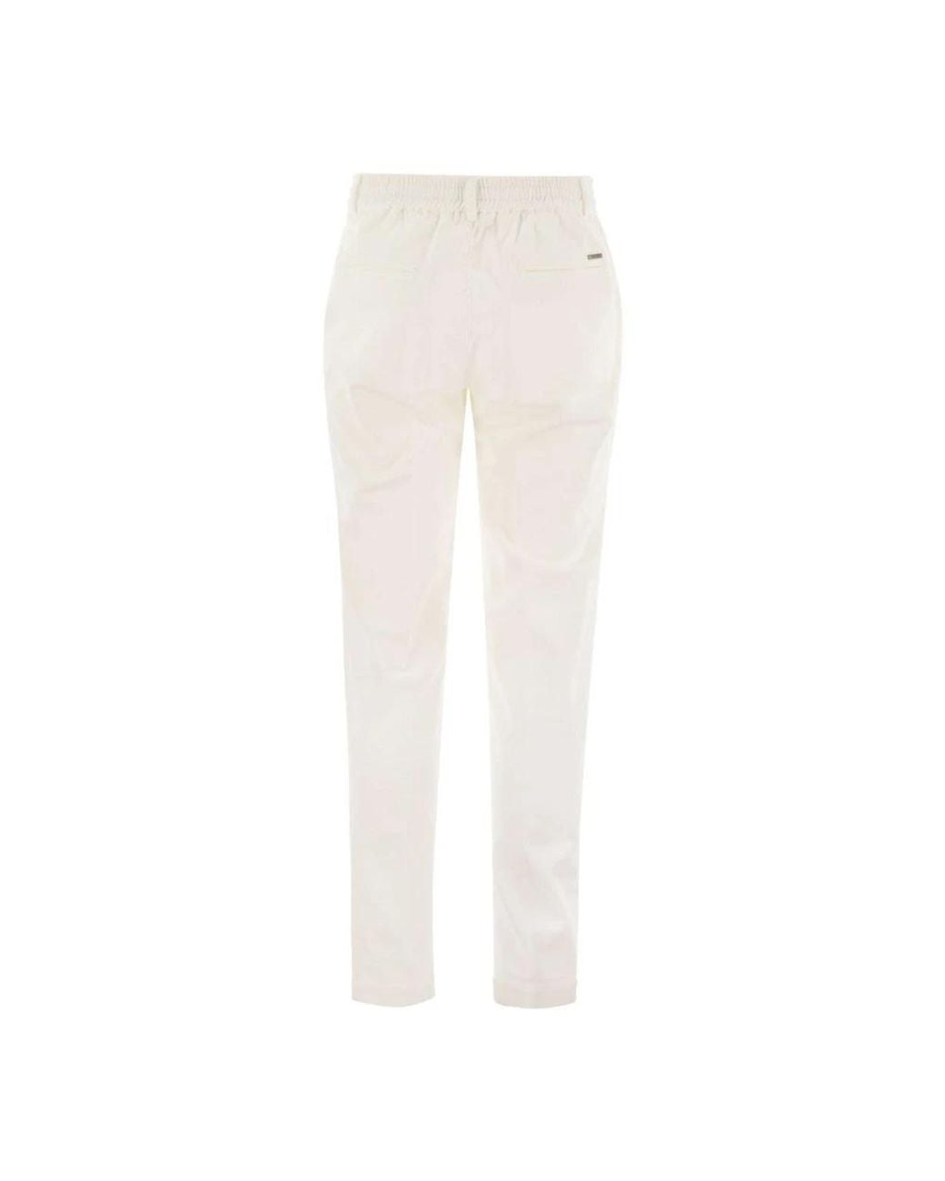 Peserico Natural Slim-Fit Trousers for men