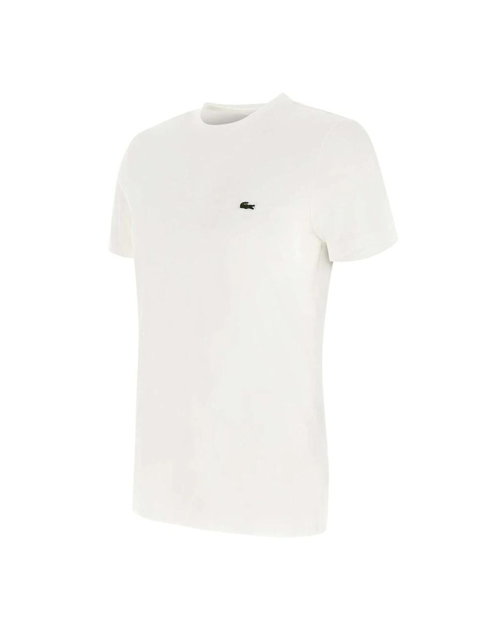 T-Shirts Lacoste de hombre de color White