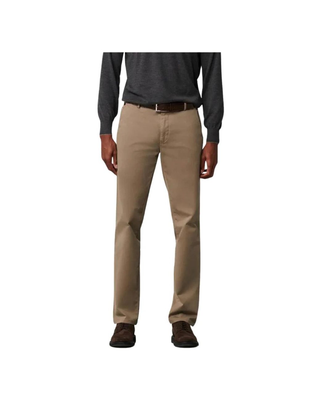 Meyer Chinos in het Black voor heren