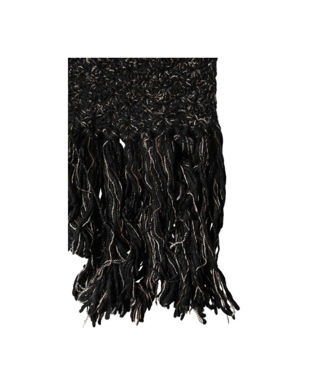 Dolce & Gabbana Black Winter Scarves for men