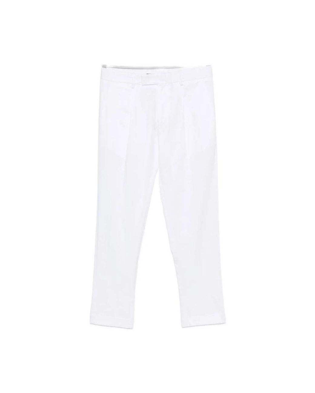 Low Brand Broeken ,Wit ,Cropped Broeken in het White voor heren