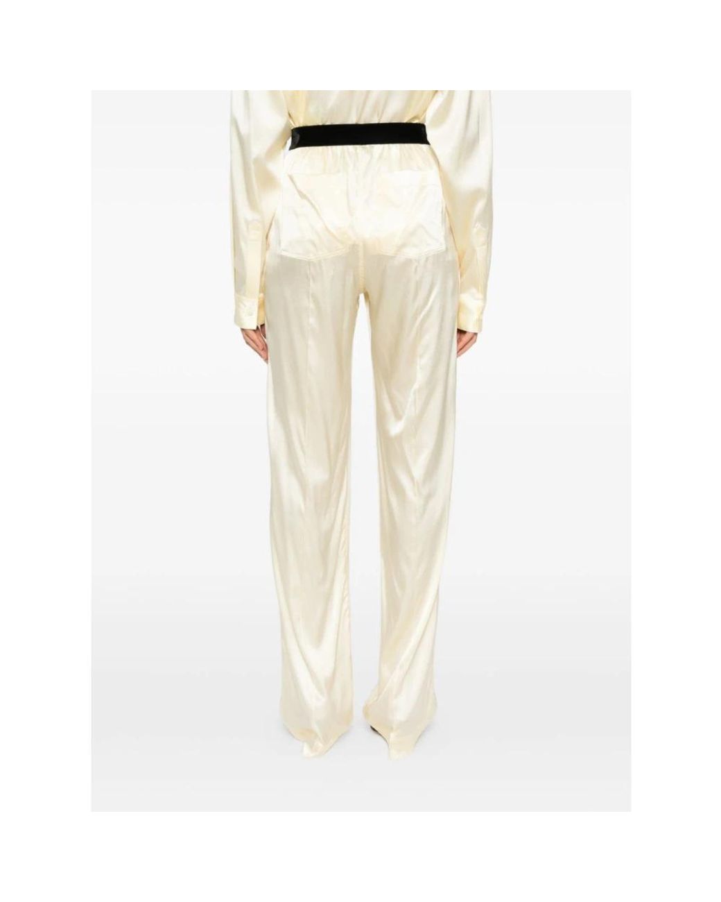 Tom Ford Natural Straight Trousers