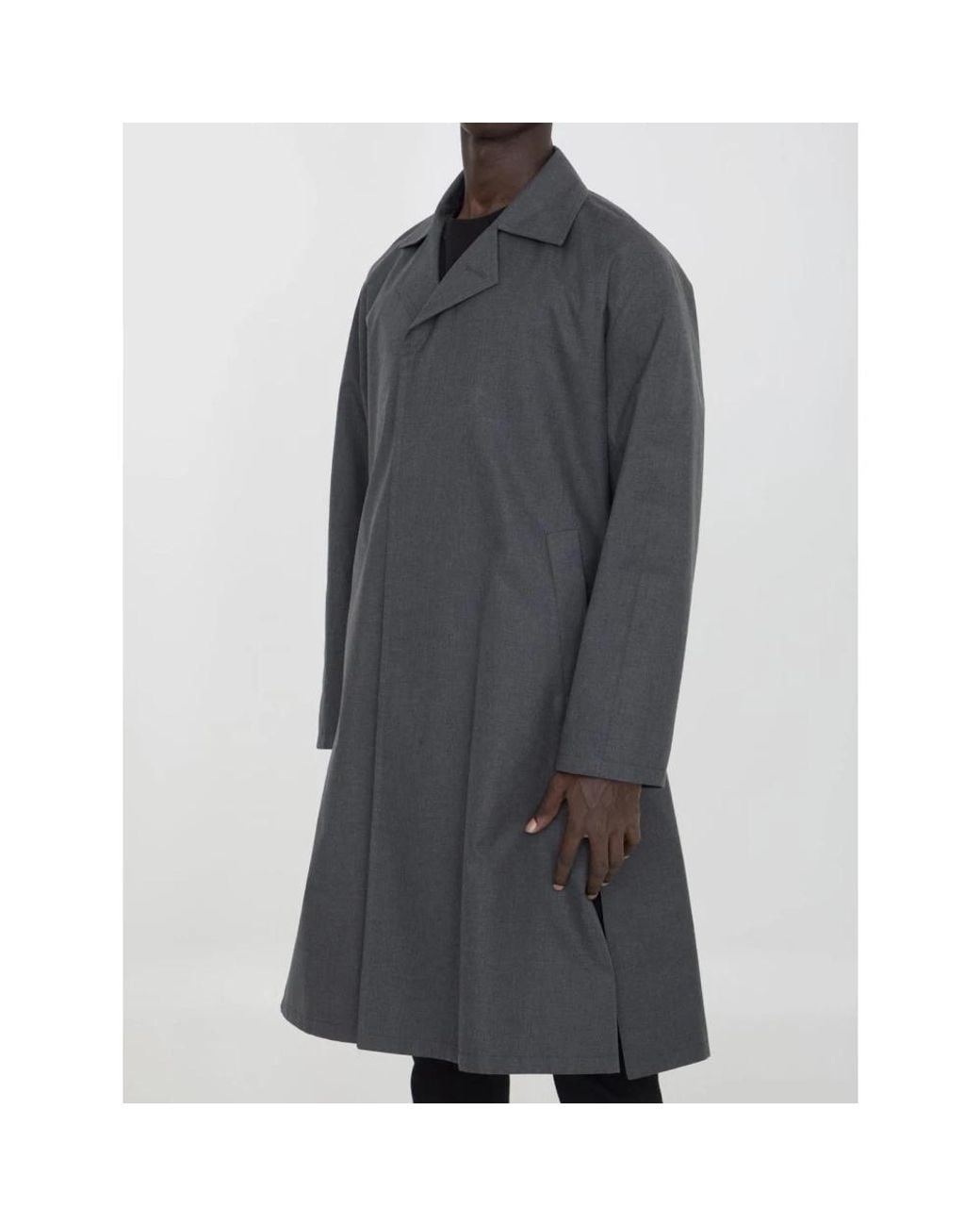 Single-Breasted Coats Dior de hombre de color Gray