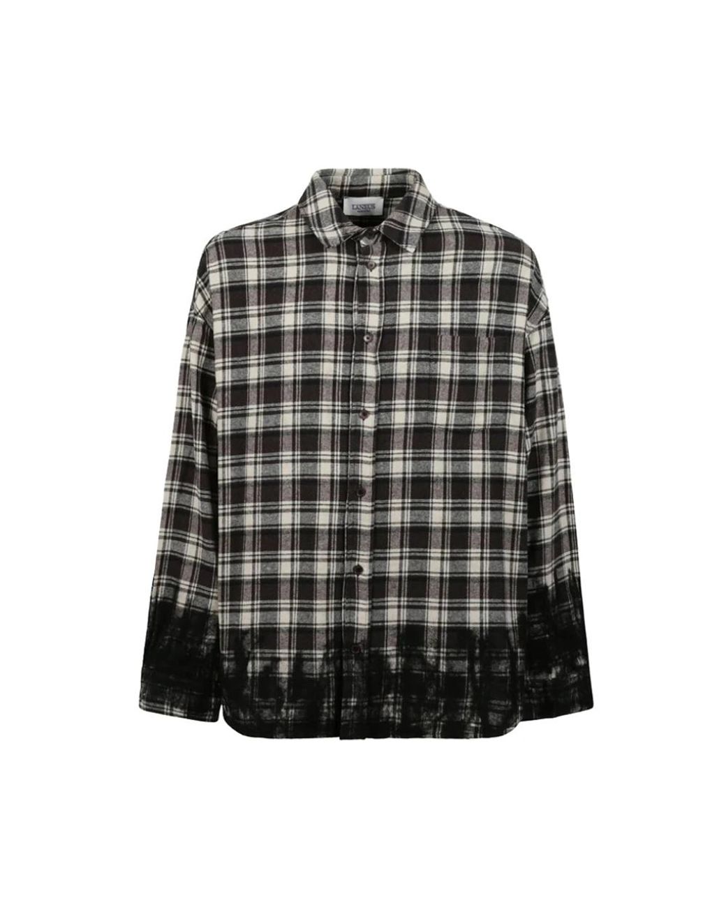 Laneus Black Casual Shirts for men
