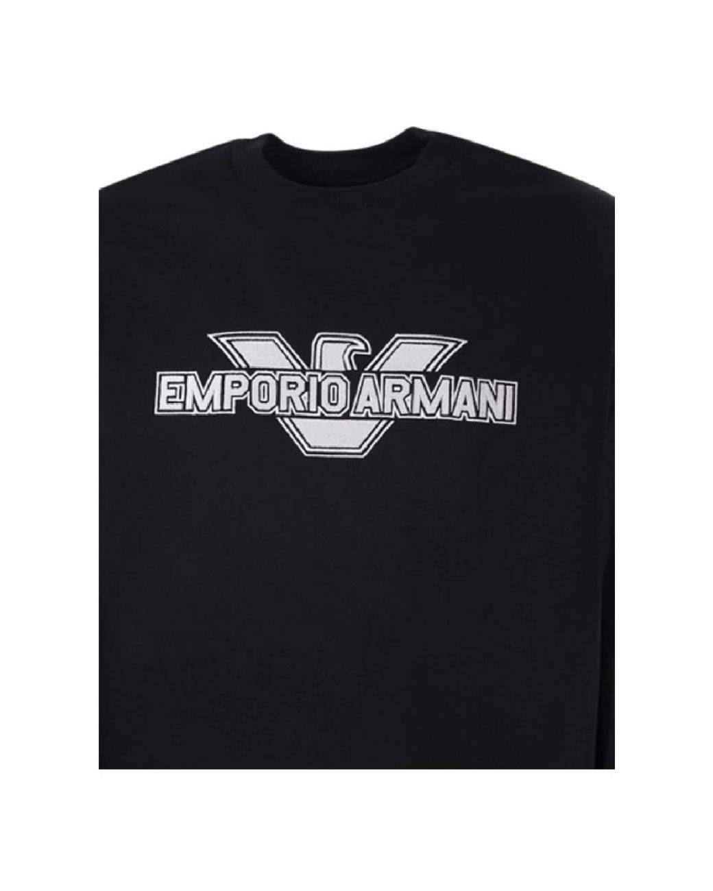 Emporio Armani Black Sweatshirts for men