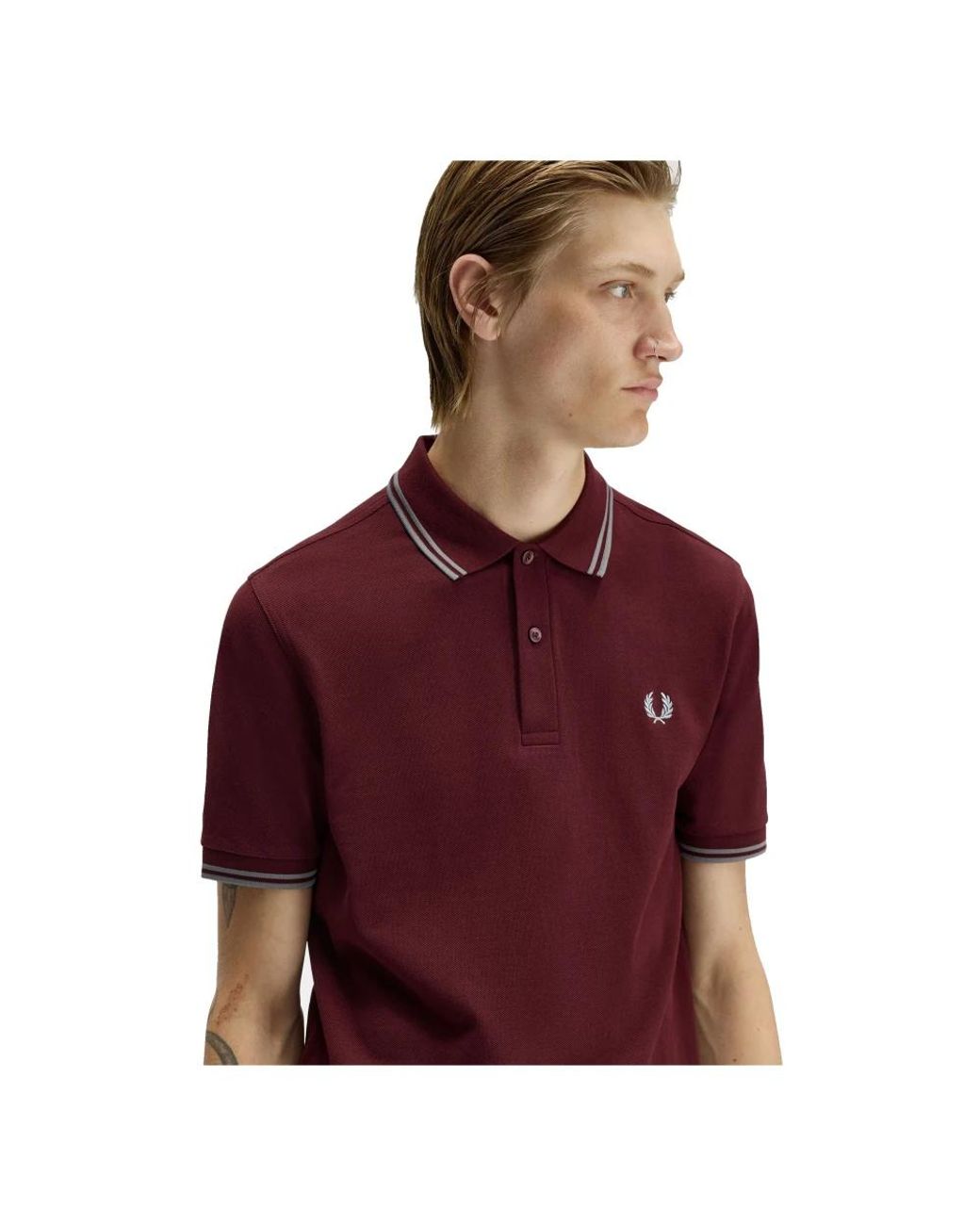 Fred Perry Red Polo Shirts for men