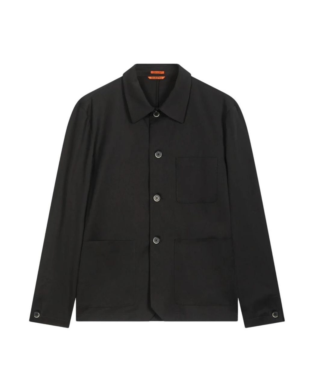 Barena Black Light Jackets for men