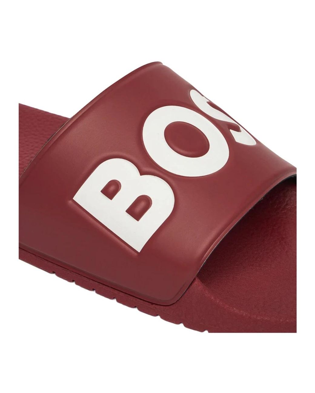 Boss Red Sliders for men