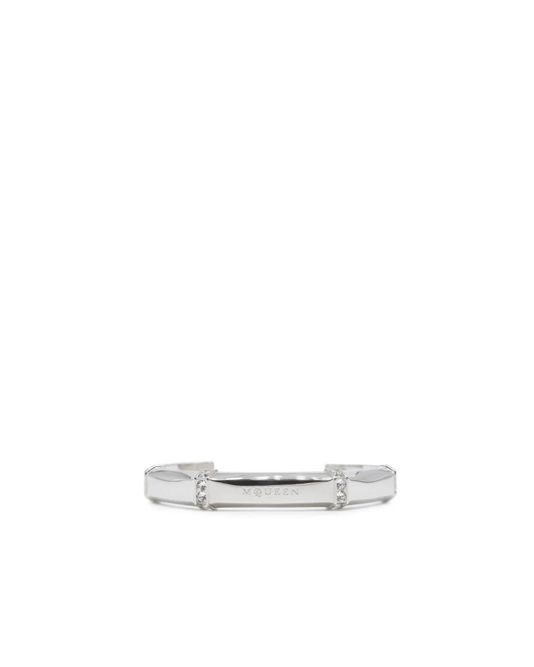 McQueen White Bracelets for men