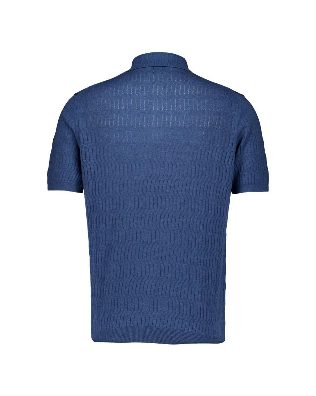 Bugatti Blue Polo Shirts for men