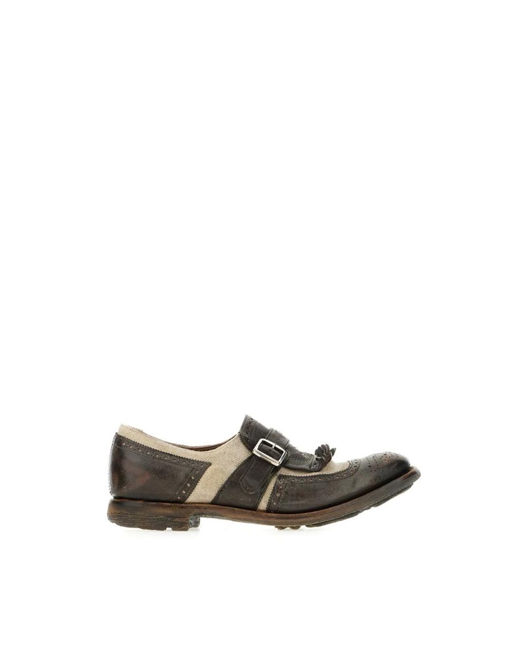 Church's Green Flat Shoes