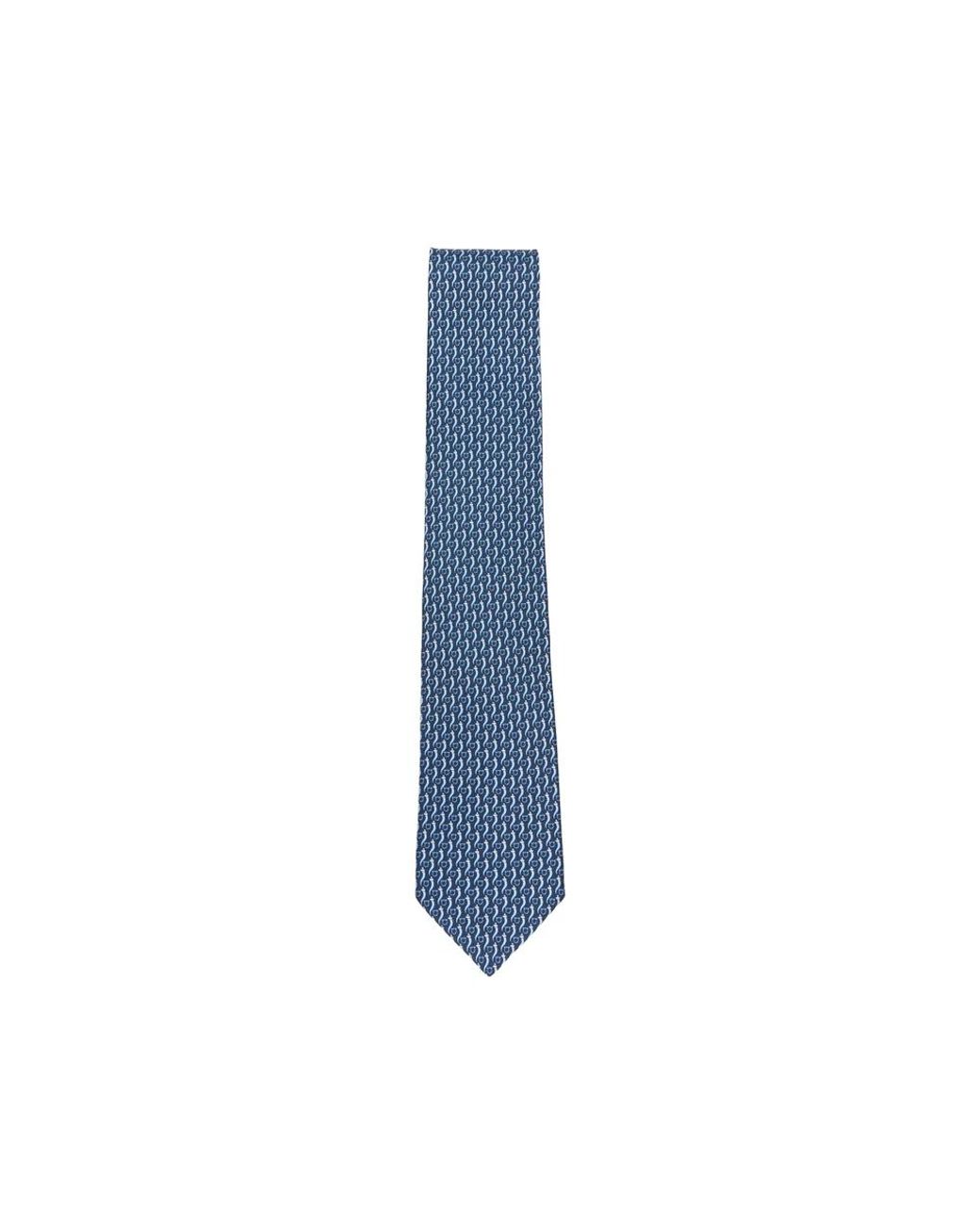 Ferragamo Blue Ties for men