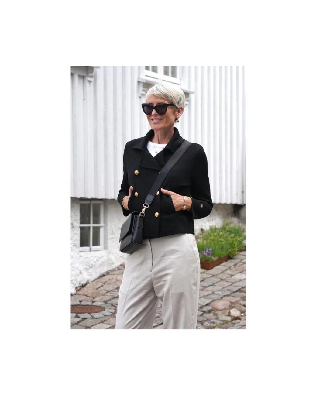 BUSNEL Jassen ,Zwart ,Wol Indra Jacket in het Blue