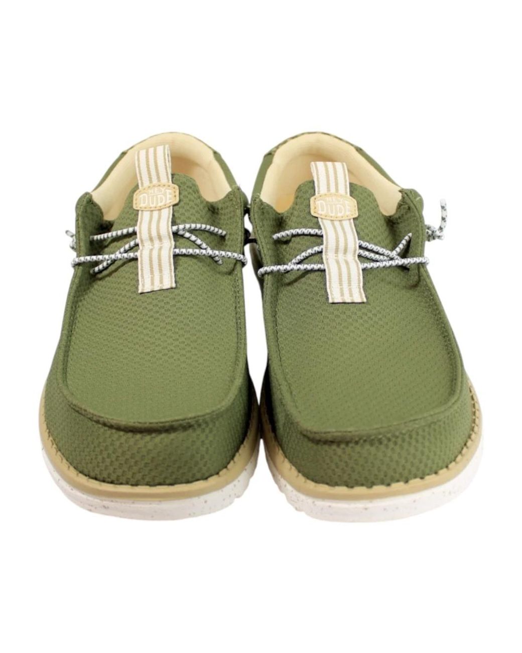HeyDude Green Loafers for men