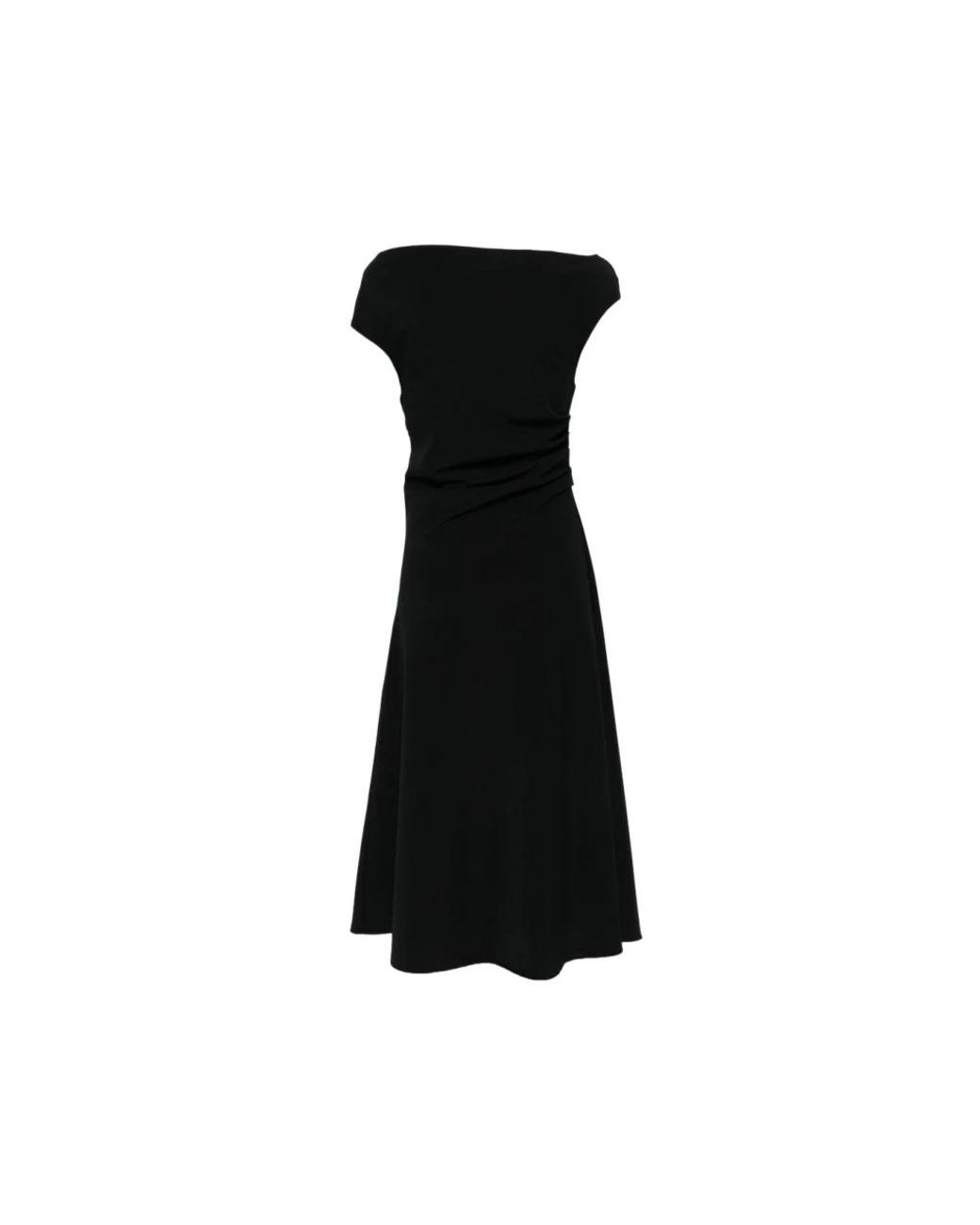 P.A.R.O.S.H. Black Midi Dresses