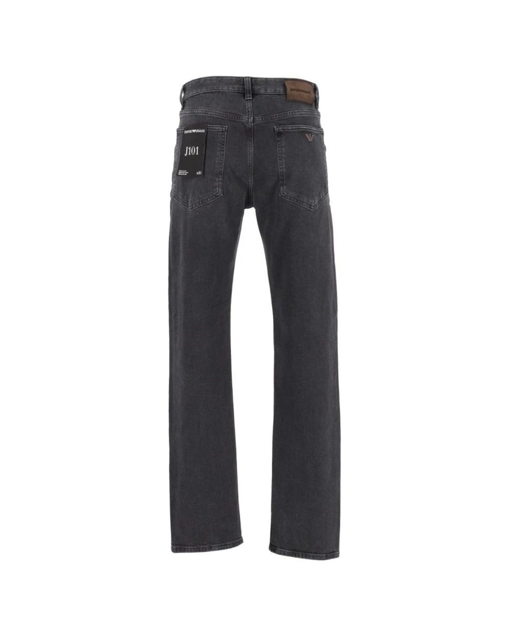 Emporio Armani Blue Straight Fit Jeans for men