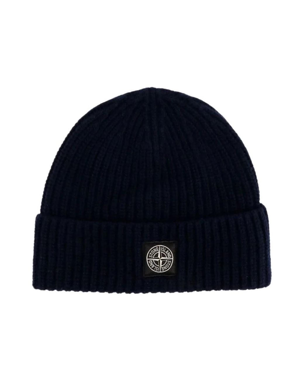 Beanies di Stone Island in Blue da Uomo